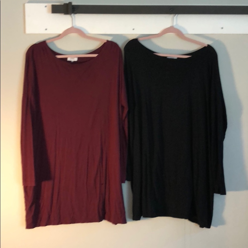 2 Piko Bamboo Swing Tunics
